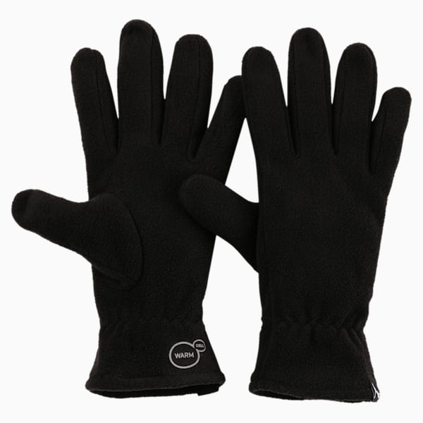 Fleece Gloves, Puma Black, extralarge