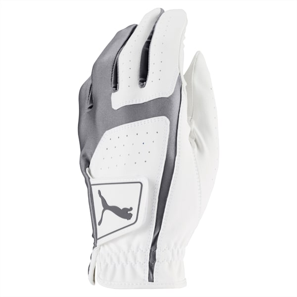 Flexlite Left Hand Men's Golf Glove, Bright White-QUIET SHADE, extralarge-GBR