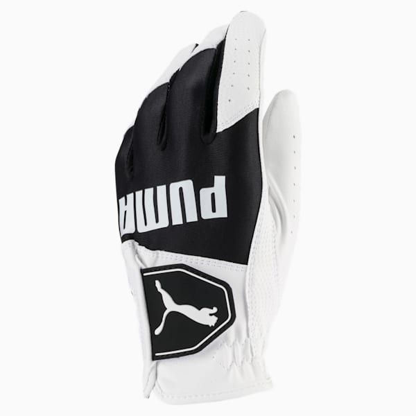 Golf Kids' Top Flex Left Hand Glove, Bright White-Puma Black
