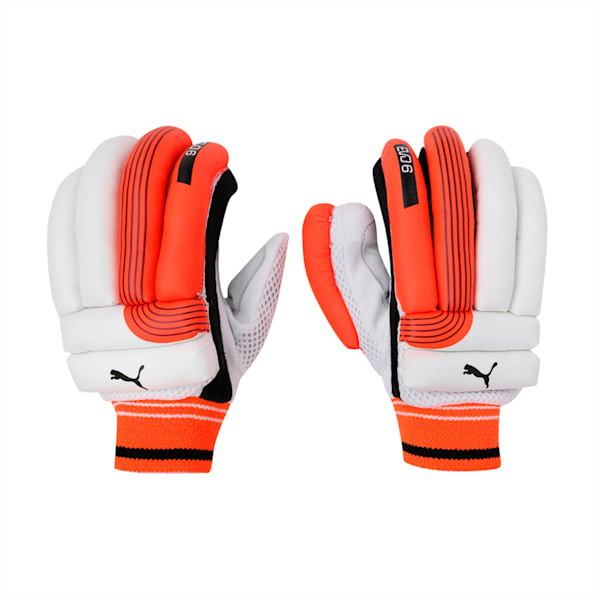 EVO 6 Batting glove, Fiery Coral-Black-White-RH, extralarge-IND