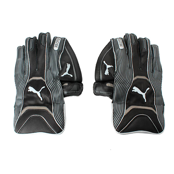 EVO SE Wicket Keeper glove, Puma Black-Gold-Puma White, extralarge-IND