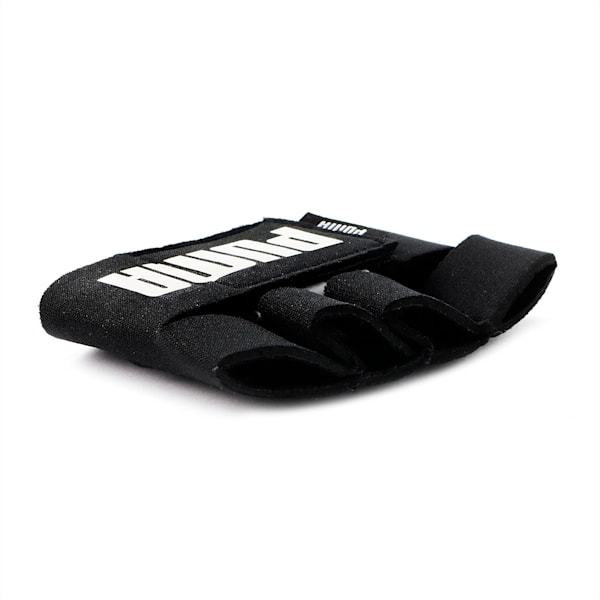 Training Grip Cut Fingered Gloves, Puma Black-Puma White, extralarge-IND
