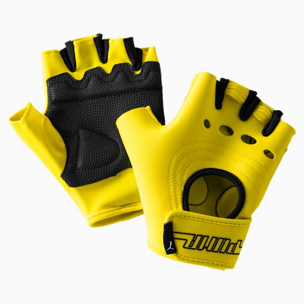 Cosmic gym gloves, Blazing Yellow, extralarge