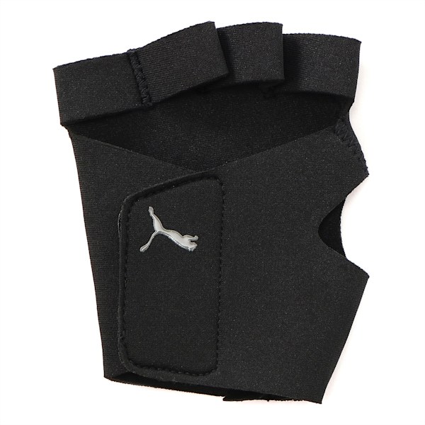 Training Premium Grip Cut Fingered Gloves, Puma Black, extralarge-IND