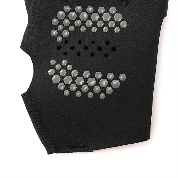 Training Premium Grip Cut Fingered Gloves, Puma Black, extralarge-IND