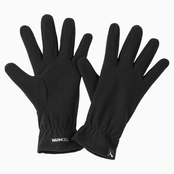 PUMA Fleece Gloves, Puma Black, extralarge