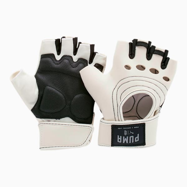 AL x PUMA Women's Training Gloves, Whisper White, extralarge