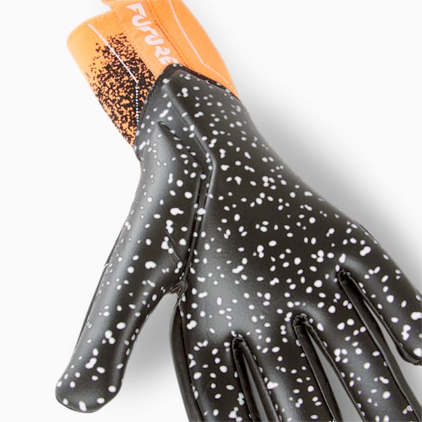 FUTURE:ONE Grip 1 NC Soccer Goalkeeper Gloves, Neon Citrus-Puma Black, extralarge