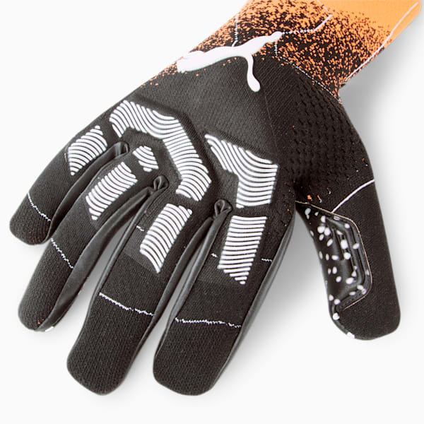 Guantes de arquero de fútbol Future:ONE Grip 1 NC, Neon Citrus-Puma Black, extralarge