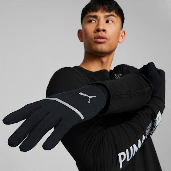 Winter Running Gloves, Puma Black, extralarge-IND