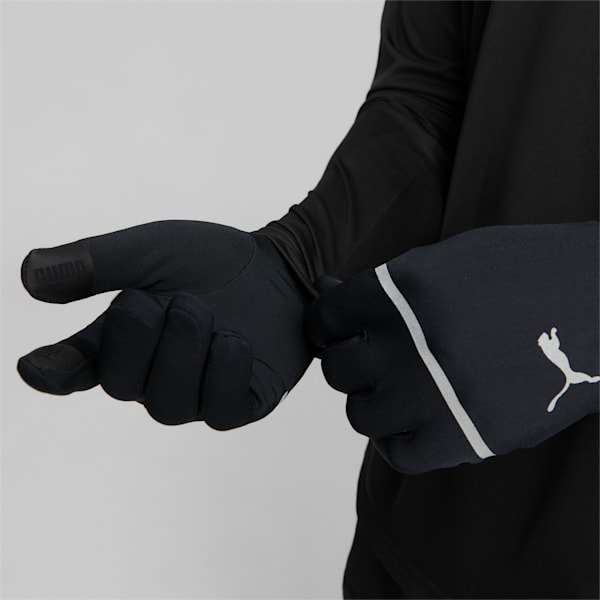 Winter Running Gloves, Puma Black, extralarge-IND