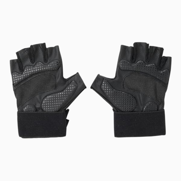 Training Essential Premium Unisex Gloves, Puma Black-Gray Violet