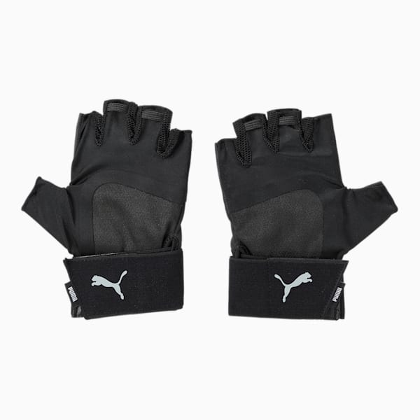 Training Essentials Premium Gloves, Puma Black-Gray Violet, extralarge-IND