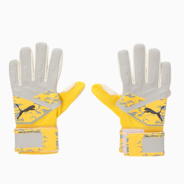 FUTURE Match NC Goalkeeper Gloves, Yellow Blaze-PUMA Black, extralarge-IND