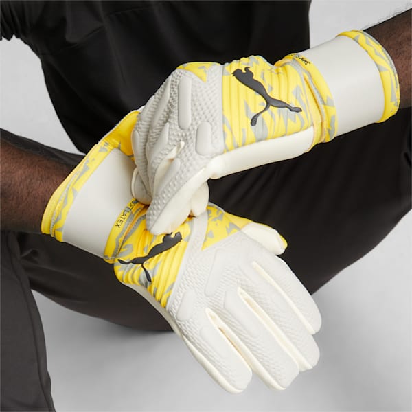 FUTURE Match NC Goalkeeper Gloves, Yellow Blaze-PUMA Black, extralarge-IND
