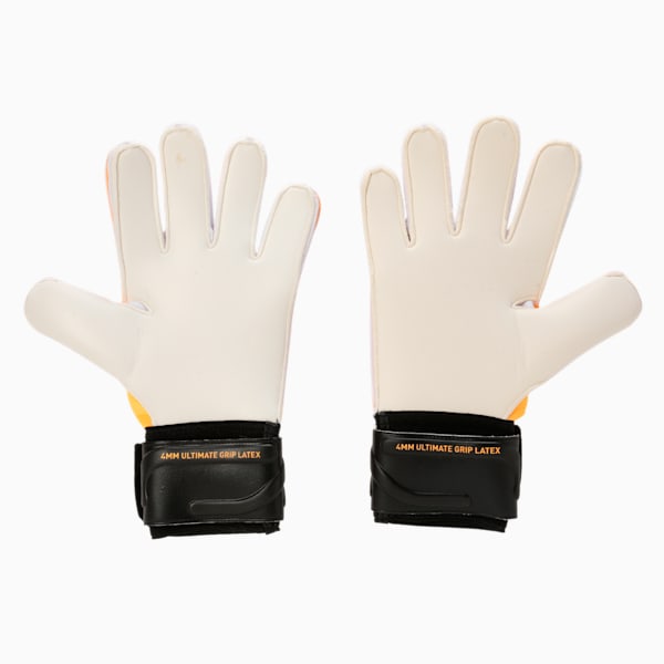 ULTRA Pro RC Football Goalkeeper Gloves, Sunset Glow-Sun Stream-PUMA Black, extralarge-IND