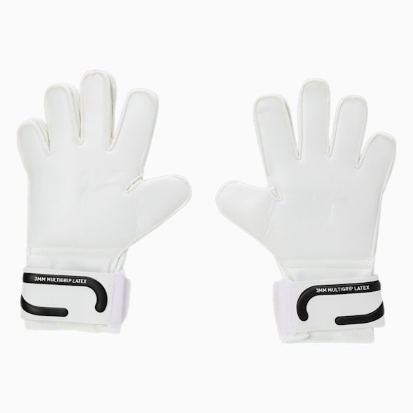 ULTRA Match Protect Youth Goalkeeper Gloves, PUMA White-Ultra Blue-Fire Orchid, extralarge-IND
