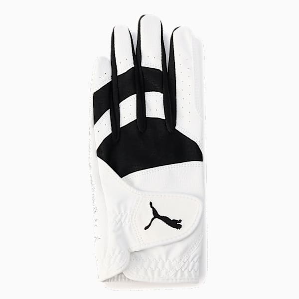 メンズ ゴルフ フュージョン グリップ グローブ 2.0 左手用, Bright White-PUMA Black, extralarge-JPN