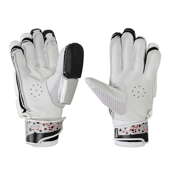 Future 5 Cricket Batting Gloves, PUMA White, extralarge-IND