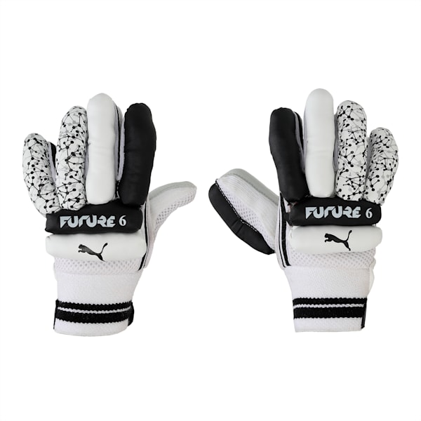 PUMA Future 6 Cricket Batting Gloves, PUMA White, extralarge-IND