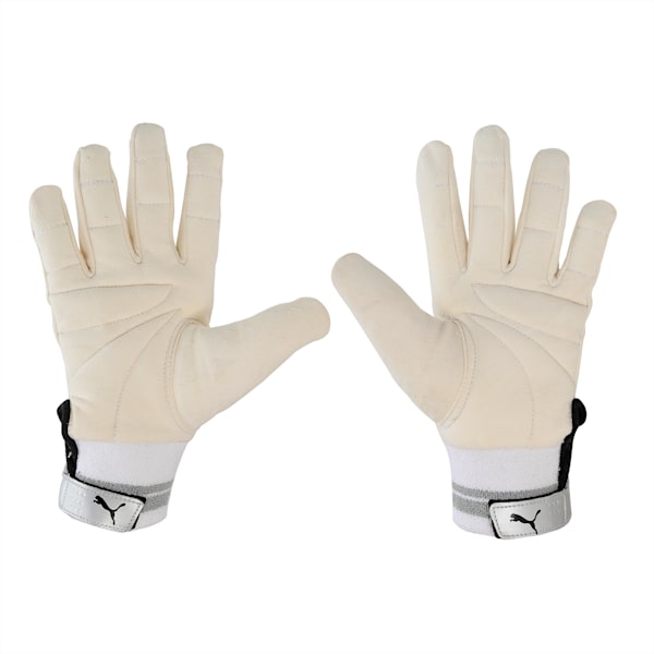 Future 1 Cricket Wicket Keeping Inner Gloves, PUMA White, extralarge-IND