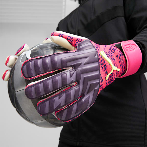 FUTURE PRO Hybrid Goalkeeper Gloves, Purple Charcoal-Ravish, extralarge-GBR