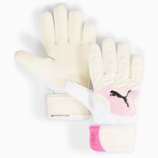 FUTURE Match Goalkeeper Gloves, PUMA White-Poison Pink-PUMA Black, extralarge