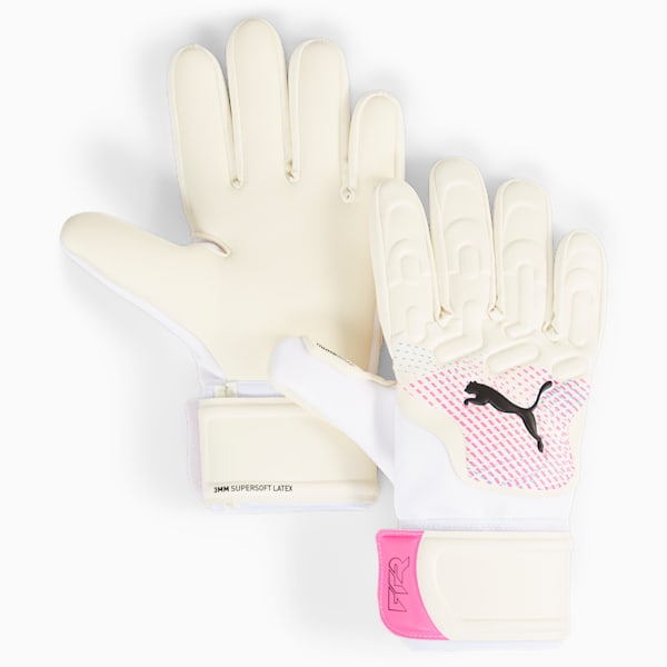 FUTURE Match Goalkeeper Gloves, PUMA White-Poison Pink-PUMA Black, extralarge