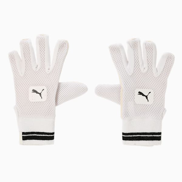 Puma Future 2 Cricket Wicket Keeping Inner Gloves, PUMA White, extralarge-IND