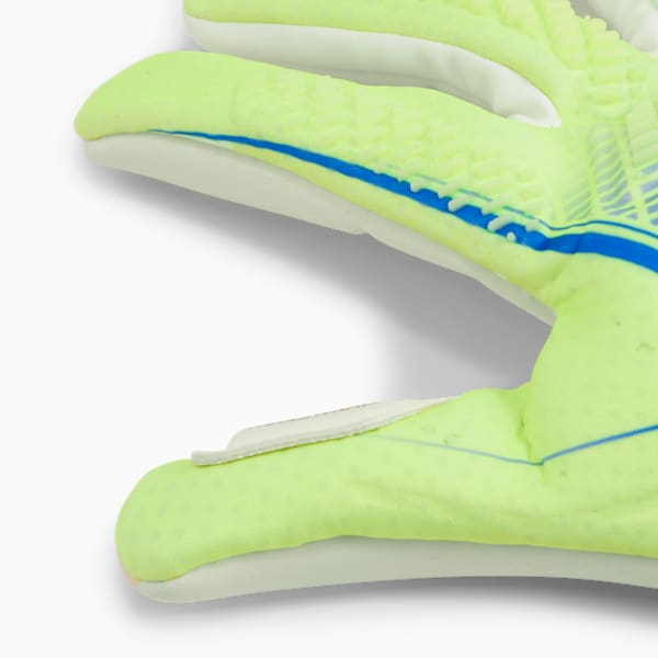 ULTRA ULTIMATE Hybrid Goalkeeper Gloves, Fizzy Apple-Bluemazing, extralarge
