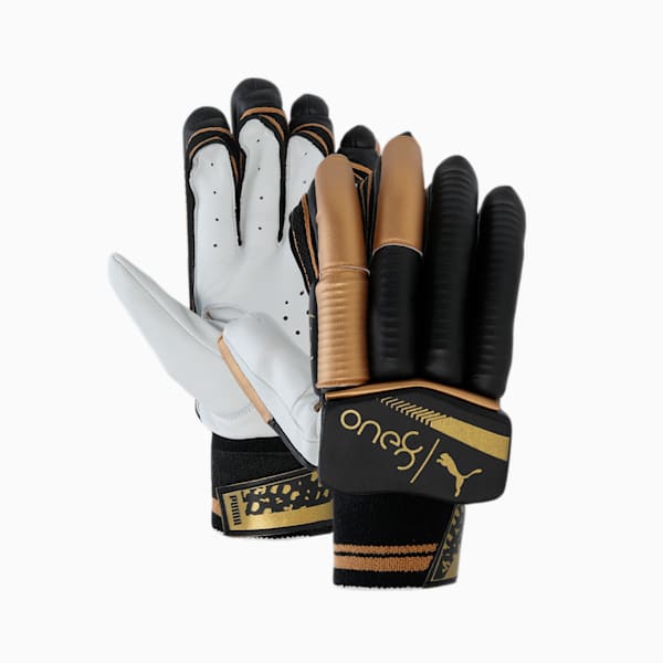 one8 1.2 Cricket Batting Gloves, PUMA Black, extralarge-IND