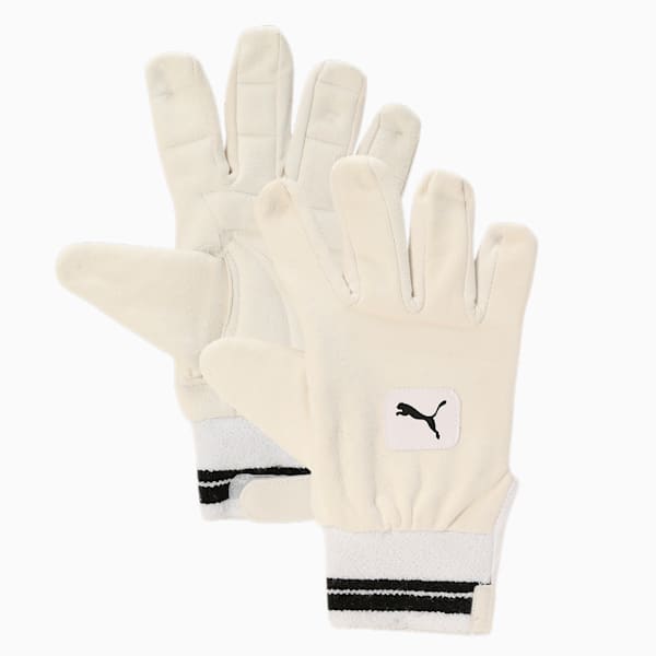 Future 1 Cricket Wicket Keeping Inner Gloves, PUMA White, extralarge-IND