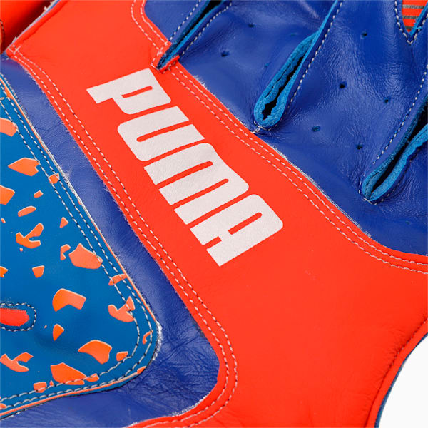 Future 1 Cricket Wicket Keeping Gloves, Bluemazing-Fluo Orange, extralarge-IND
