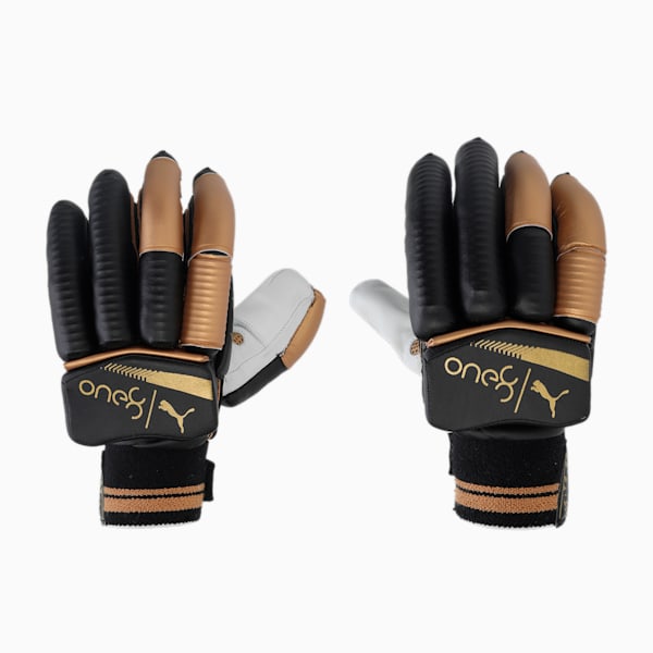 one8 1.2 Cricket Batting Gloves, PUMA Black, extralarge-IND