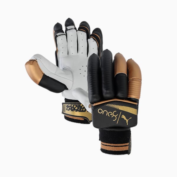 one8 1.2 Cricket Batting Gloves, PUMA Black, extralarge-IND