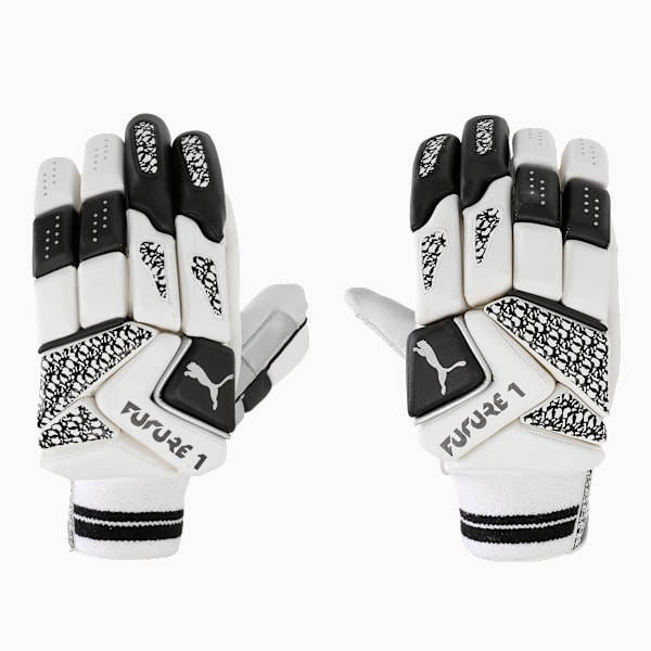 Future 1 Cricket Batting Gloves, PUMA White, extralarge-IND