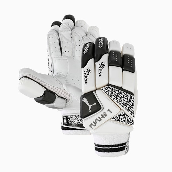 Future 1 Cricket Batting Gloves, PUMA White, extralarge-IND