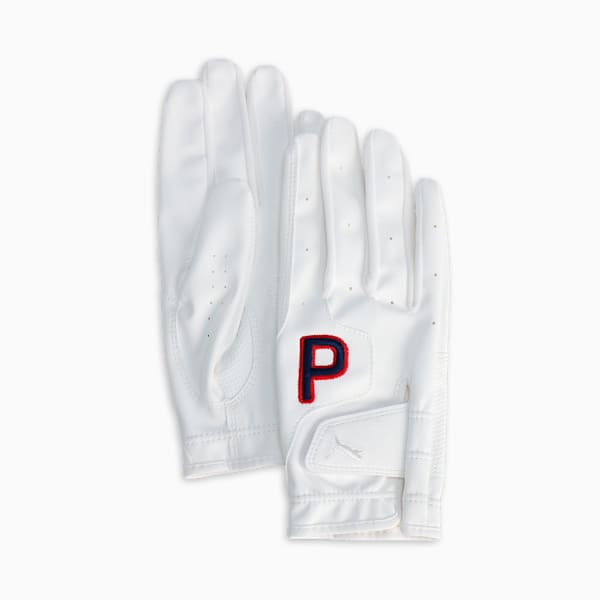 ウィメンズ ゴルフ W P グローブ 両手用, Bright White-Deep Navy, extralarge-JPN