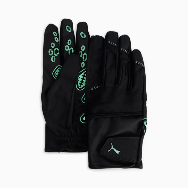 ユニセックス ゴルフ シャドウ ウィンター グローブ, PUMA Black-Fizzy Apple, extralarge-JPN