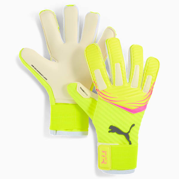 ユニセックス サッカー フューチャー プロ HYBRID ゴールキーパーグローブ, Yellow Alert-Sun Struck, extralarge-JPN