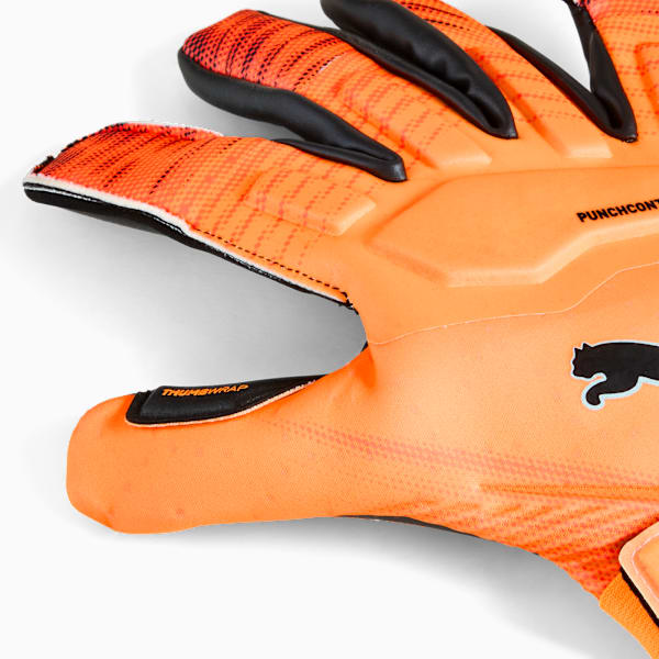 PUMA ULTRA Ultimate Hybrid Goalkeeper Gloves, Heat Fire-Glowing Red-PUMA Black, extralarge-GBR