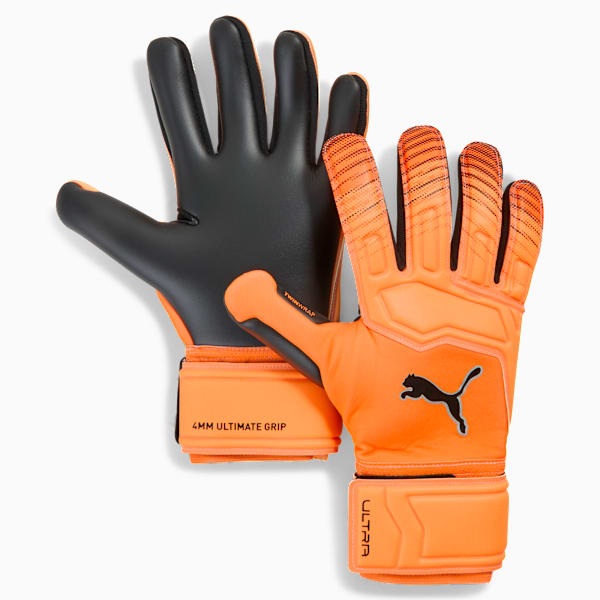 PUMA ULTRA Pro Goalkeeper Gloves, Heat Fire-Glowing Red-PUMA Black, extralarge-GBR