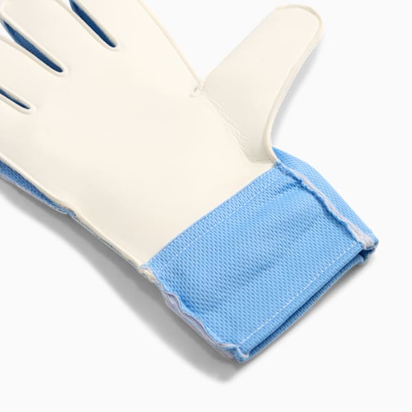 MCFC ULTRA Play Goalkeeper Gloves Youth, Team Light Blue-PUMA White, extralarge