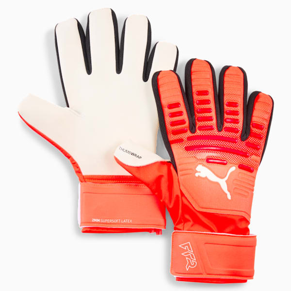 FUTURE Play NC Goalkeeper Gloves Unisex, Glowing Red-PUMA Red-PUMA Black, extralarge-GBR