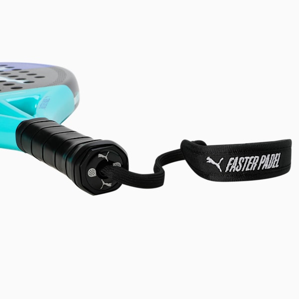 NOVA Padel PRO CTR Padel Racket, Vivid Blue-PUMA Black-Safe Lake-PUMA White, extralarge-IND
