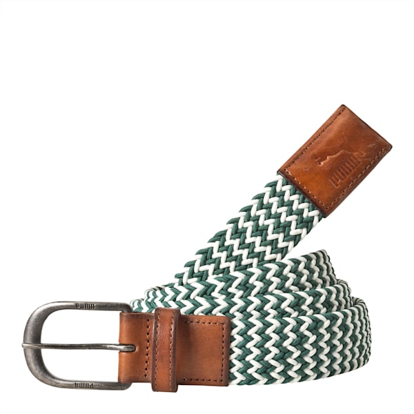 PUMA Webbing Belt, posy green - whisper white, extralarge-IND