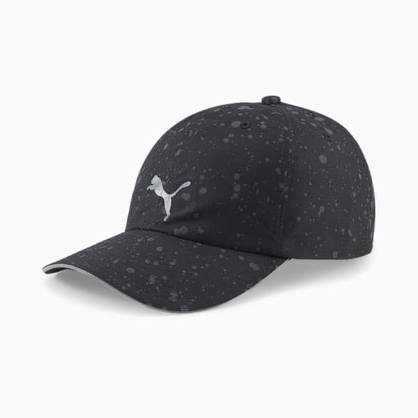 Moisture-Wicking Running Cap III, Puma Black-relective AOP, extralarge-IND
