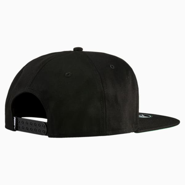 Lifestyle Color Block Cap, Puma Black-Puma White-Solid, extralarge