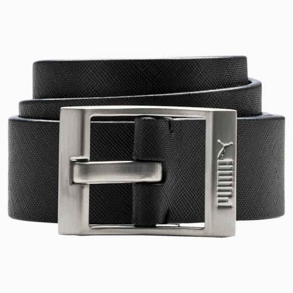 PUMA Style Leather Belt, Puma Black