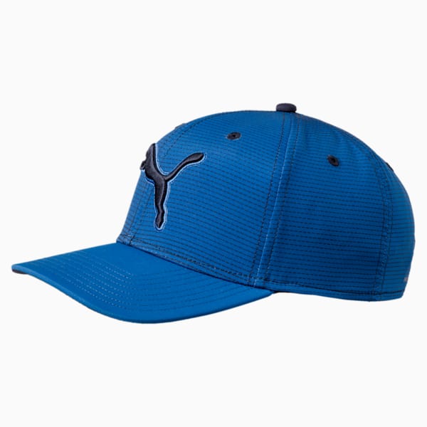 #GoTime Snapback Golf Hat, Lapis Blue, extralarge